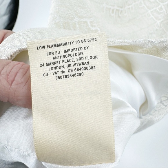 ✅ Anthropologie Chanterie Ponte Sheath by Maeve SIZE 0 PETITE IN CREAM - Picture 7 of 8